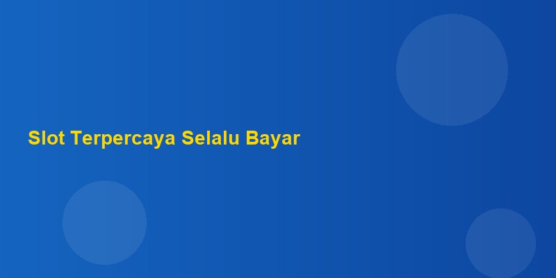 RTP Live Slot Terpercaya